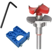 35mm Concealed Hinge Hole Jig For Cabinet Door Wood Saw Tool Hole Locator F7N7 35mm Concealed Hinge Hole Jig For Cabinet Door Wood Saw Tool Hole Locator F7N7